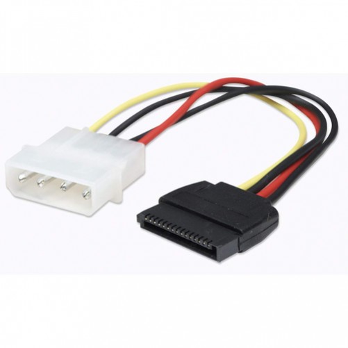 Cable de corriente para monitor a CPU 1.8 m 301152, Marca MANHATTAN